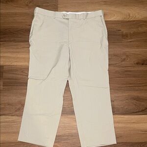 Stafford Men's Light Khaki Dress Pants 40x29